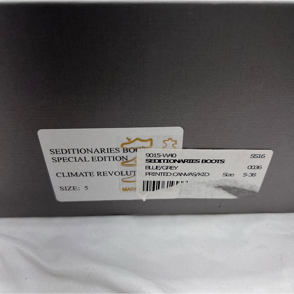 Vivienne Westwood Worlds End Seditionary Boots Special Edition UK 5 - Picture 12 of 13